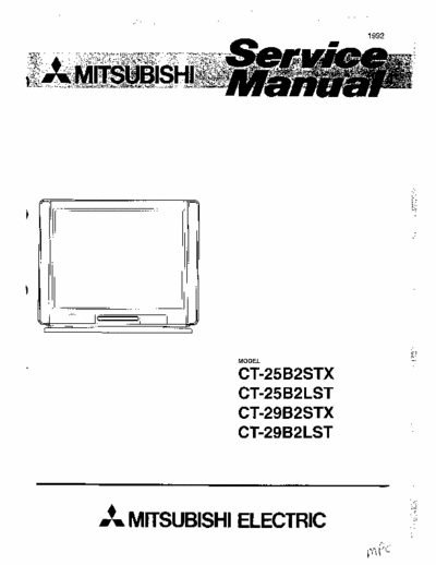 MITSUBISHI MITSUBISHI CT-25B2STX CPU CXP80424